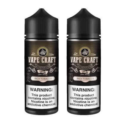 Vape Craft Rich Tobacco 2 Bottle Bundle - Vape Product, Vape Product