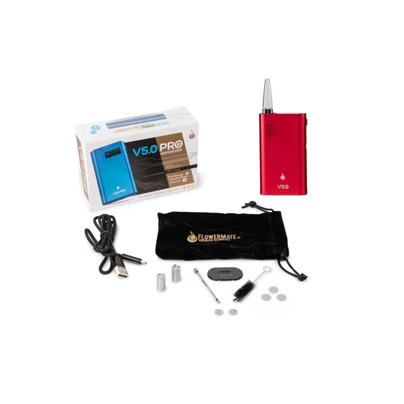 Lightly Used Flowermate V5.0S - USB Model - Red - Image 3