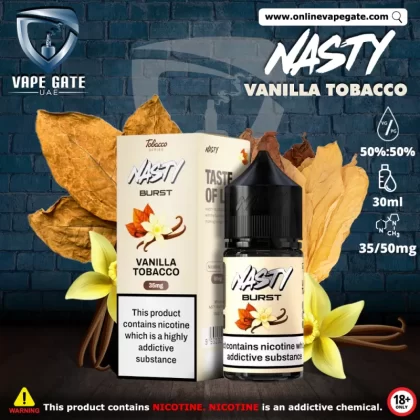 Vanilla Tobacco - Nasty Burst 30ml