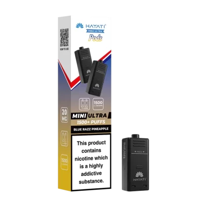 Blue Razz Pineapple Hayati Mini Ultra Refill Pack - Vape Product