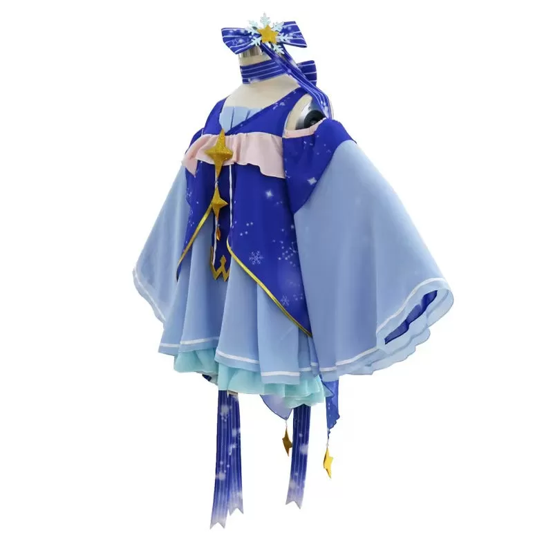 Teal Twin Miku Tails Winter Snowsuit Cosplay Costume - 2018 Snow Festival Outfit - Image 2