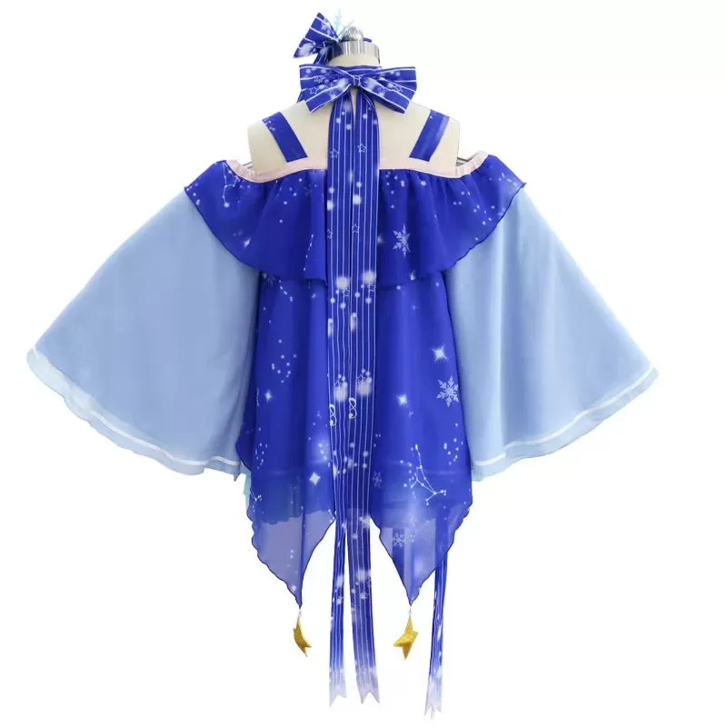 Teal Twin Miku Tails Winter Snowsuit Cosplay Costume - 2018 Snow Festival Outfit - Image 3