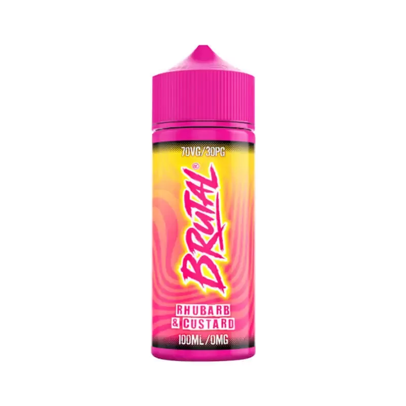 Brutal Rhubarb & Custard E-Liquid Shortfill