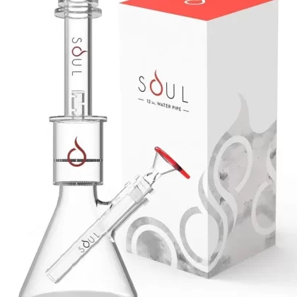 SOUL 12″ Honeycomb Beaker Bong - Vape Store