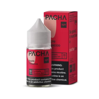 Pacha Syn Apple Tobacco 30ml Nic Salt Vape Juice - Eightvape