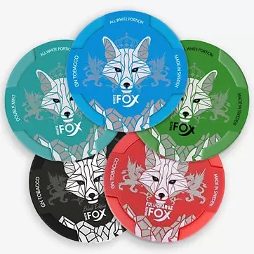 WHITE FOX NICOTINE POUCHES - 12 mg / Peppered Mint