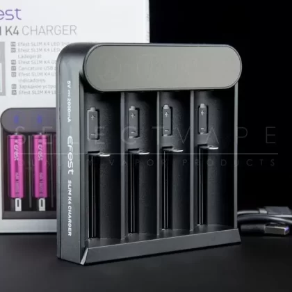 Efest Slim K4 Charger - Eliquidsupply