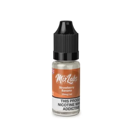 Strawberry Banana Ice 10ml By Mix Labs Nic Salt