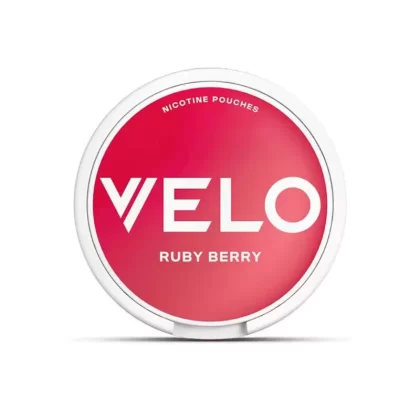 VELO Ruby Berry Nicotine Pouches - Eliquidsupply