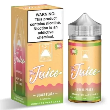 The Juice E-Liquid – Guava Peach 100ml