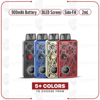 Innokin Klypse Mecha Pod Kit - Moonshadow Ink, Crimson Red