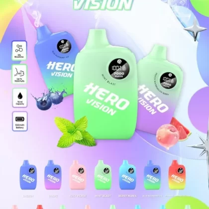 Hero Vision 7000 - Berry Mania - Skullvaping