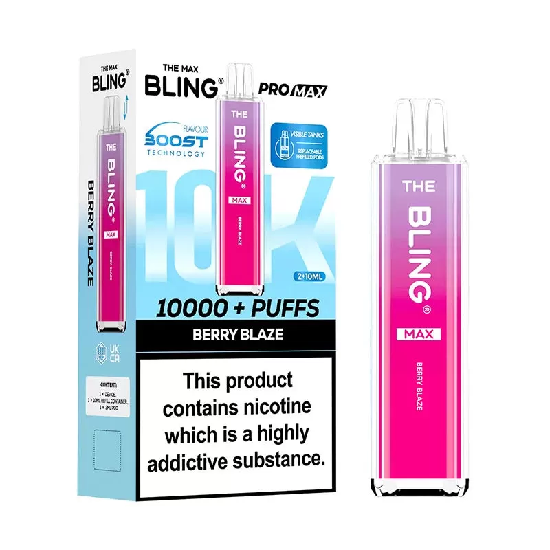 The Bling Pro Max 10K Pod Kit - Cherry watermelon - Image 2
