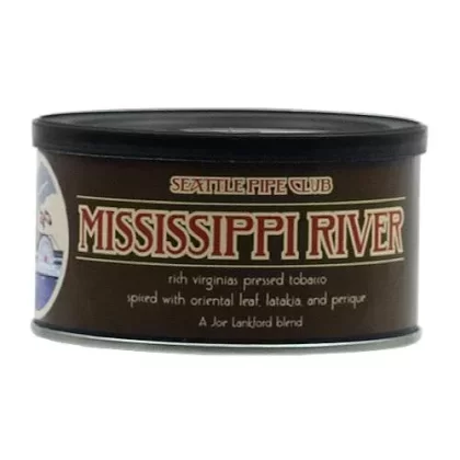 Seattle Pipe Club Mississippi River Pipe Tobacco - Product#Mississippi River~Packaging#2oz Tin>8oz Tin>4oz Tin
