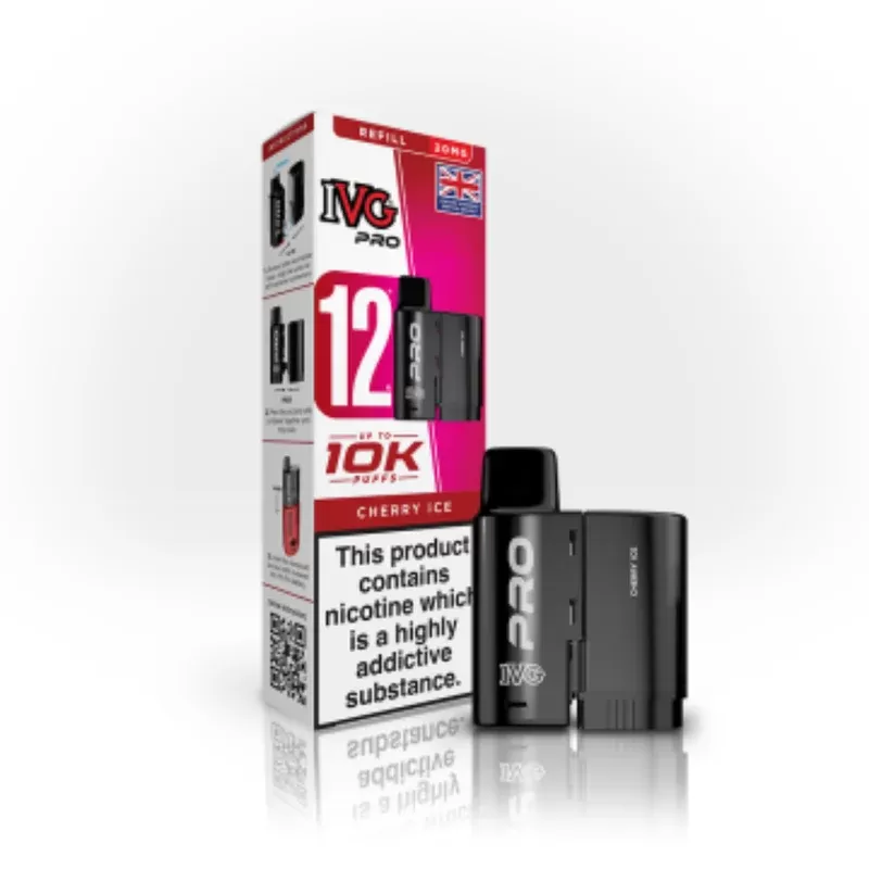 IVG Pro Cherry Ice Refill - Nicotine Strength#20mg