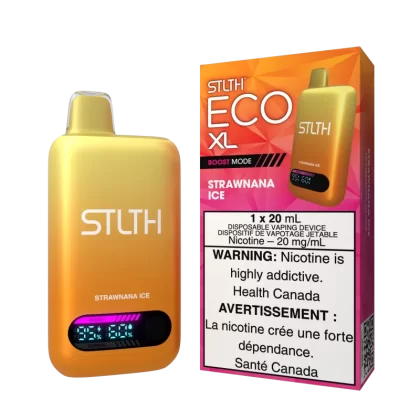 STLTH ECO XL - Strawnana Ice - 20 mg/mL (wholeseller) - Excise ON, 20 mg/mL (wholeseller) - Excise AB (52577B)