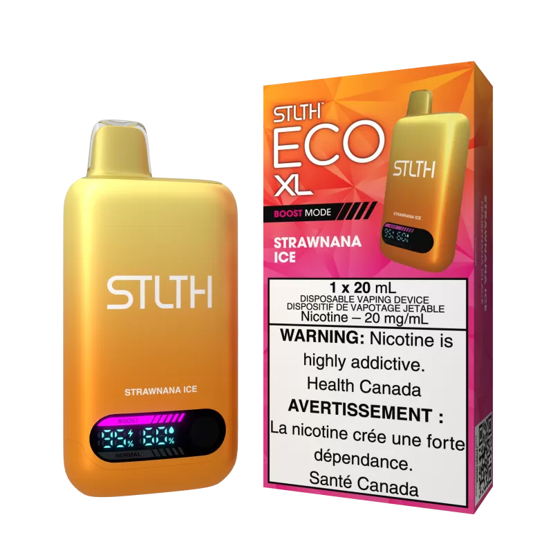 STLTH ECO XL - Strawnana Ice - 20 mg/mL (wholeseller) - Excise ON, 20 mg/mL (wholeseller) - Excise AB (52577B)