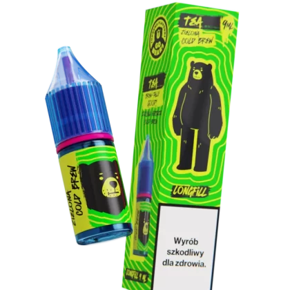 Longfill Aromat Go Bears Tea 9/10ml Zielona Herbata Cold Brew