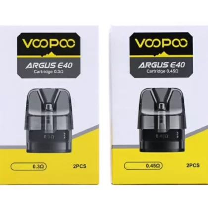 Voopoo Argus E40 Replacement Pod - 0.3 OHMS, 0.45 OHMS