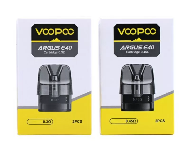 Voopoo Argus E40 Replacement Pod - 0.3 OHMS, 0.45 OHMS