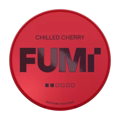 Chilled Cherry FUMI Nicotine Pouches - 4mg - Vape Product (D5F3BC)