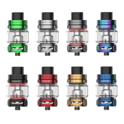 SMOK TFV9 Sub-Ohm Tank - 7 Color, Black (F9F665)