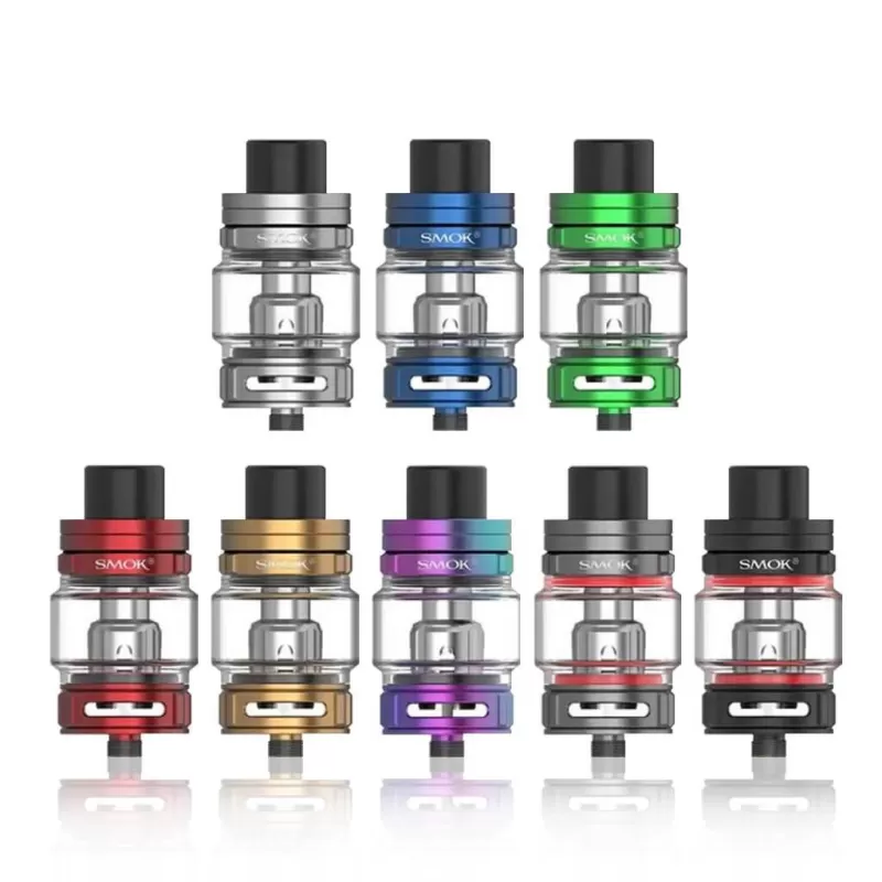 SMOK TFV9 Sub Ohm Tank - Stainless, Red