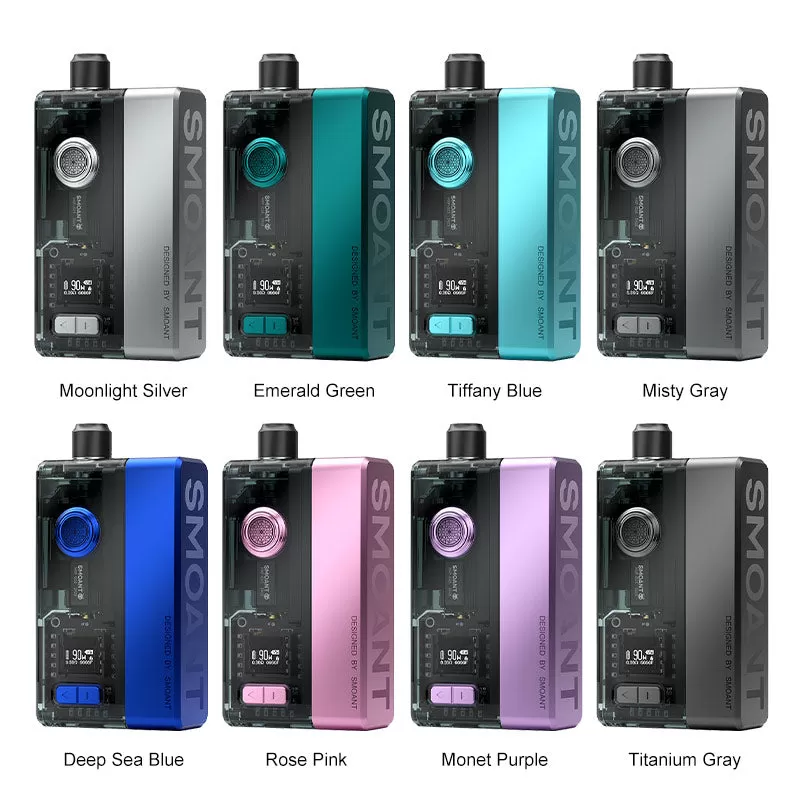 Smoant Knight AIO Boro Kit 90W - Deep Sea Blue - Image 2