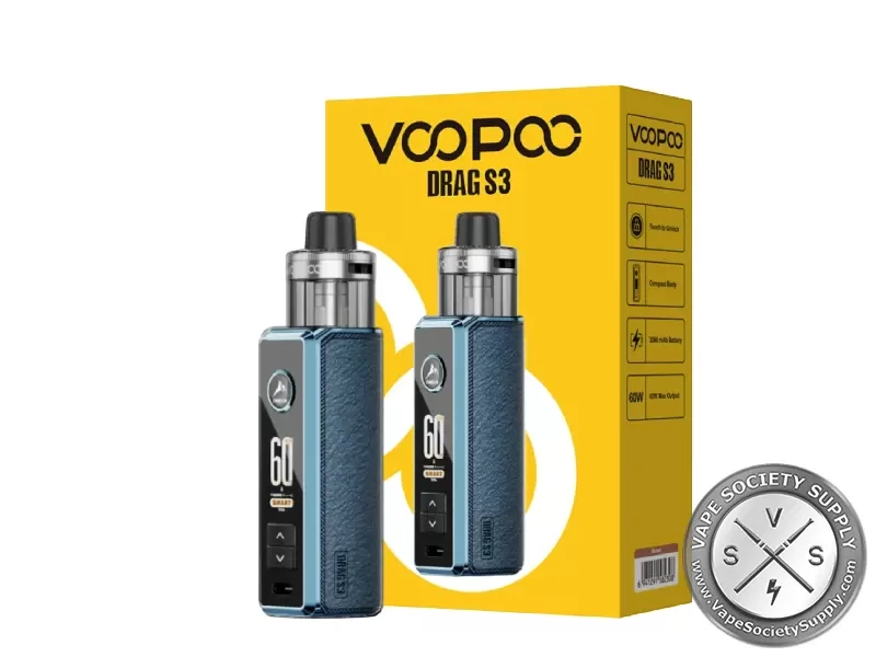 VOOPOO DRAG S3 60W Pod Mod Kit | 3000mAh - Image 3