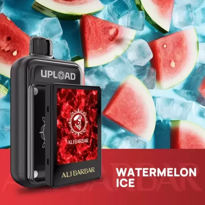 ALIBARBAR UPLOAD 25000 PUFFS – Watermelon Ice - Oil Tank + Screen, Oil Tank Only