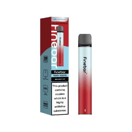 Hayati Finebar 1000 Puffs Prefilled Pod Kit Red Apple Ice