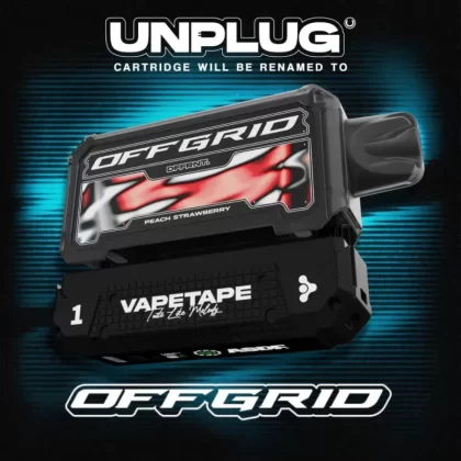 Vapetape Offgrid Cartridge Unplug 12000 Puff Pre-Filled Unplug 12K (Without Battery) - Vapeandgo Com My