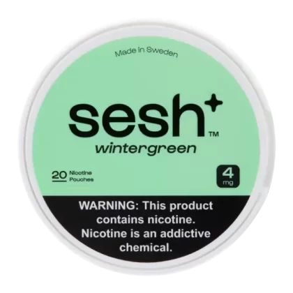 Wintergreen Sesh Pouches - Customer Group#Consumer~Nicotine#4mg>6mg>8mg~Size#Single>5 Pack