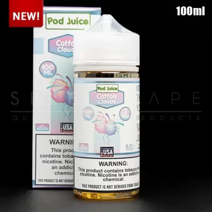 Pod Juice – Cotton Clouds Eliquid 100ml