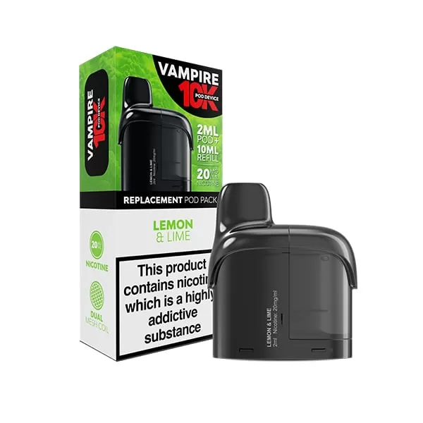 Vampire Vape 10k Replacement Prefilled Pods 20mg (2%) - Vape Co - Image 2