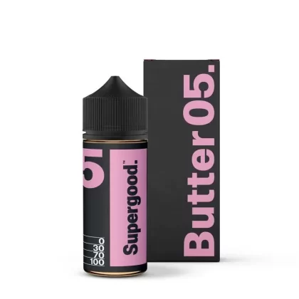 BUTTER 05. E LIQUID BY SUPERGOOD 100ML 70VG