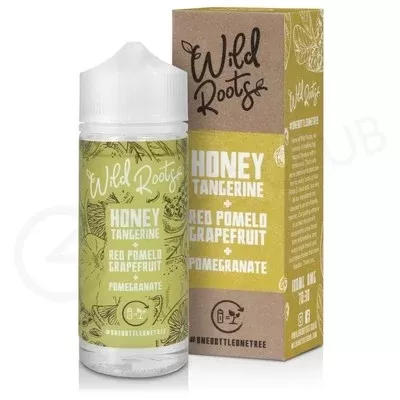 Honey Tangerine, Red Pomelo Grapefruit & Pomegranate Shortfill E-Liquid by Wild Roots 100ml