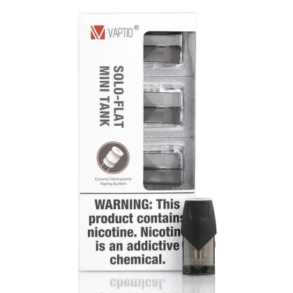 Vaptio Solo Flat Mini Replacement Pods