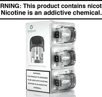 SUORIN ACE REPLACEMENT PODS (3-PACK) - Vapejuice