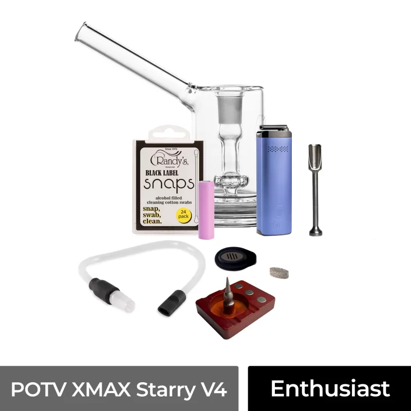 POTV XMAX Starry V4 Enthusiast Vaporizer Kit - Black - Image 2