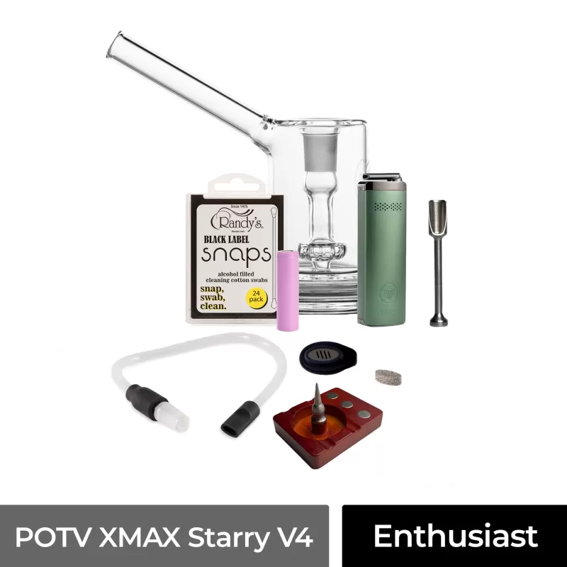 POTV XMAX Starry V4 Enthusiast Vaporizer Kit - Black - Image 3