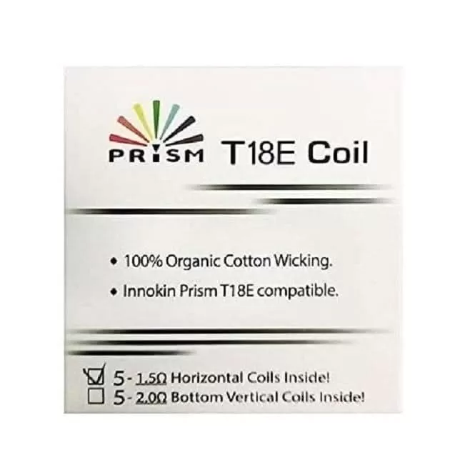 Prism T18E / T22E Endura Replacement Coils by Innokin (5 Pack)