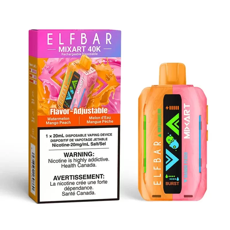 Elf bar 40k Mixart – Watermelon Peach Mango