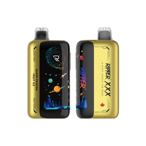 RufPuf Ripper XXX 35K Puffs Disposable Vape 50mg – Guava Passion Fruit Ice - Image 2