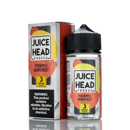 Juice Head Freeze E-Liquid - Pineapple Grapefruit Freeze - 100ml - 6mg
