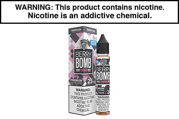 ICED BERRY BOMB BY VGOD SALT 30ML - Vapejuice