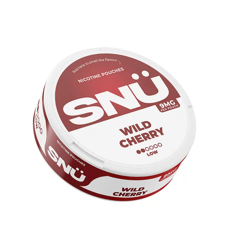 SNU Wild Cherry Nic Pouches by Bar Juice - 18mg / Pouch - Image 3