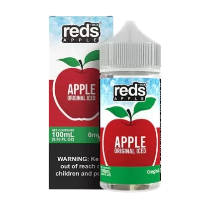 100ML | Iced Apple Original by 7Daze Reds Apple