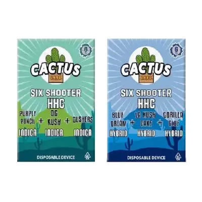Cactus Labs Six Shooter HHC Disposable Device - Ejuicewarehouse