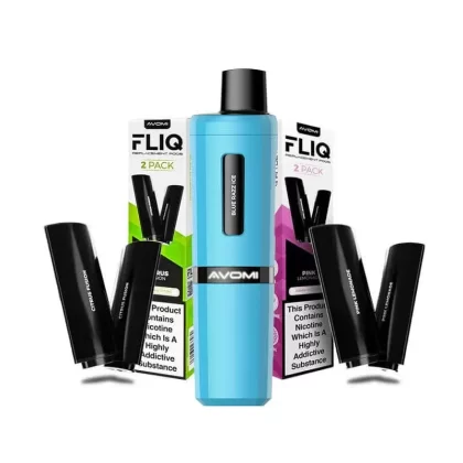Avomi FLIQ 4in1 Prefilled Pod Vape Kit Bundle